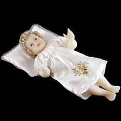 Poupée Ancienne En Cire – Jésus – Belle Pièce De Collection – Occasion
